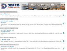 Tablet Screenshot of dieselblog.depco.com