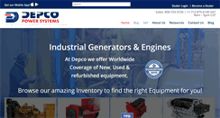 Desktop Screenshot of depco.com